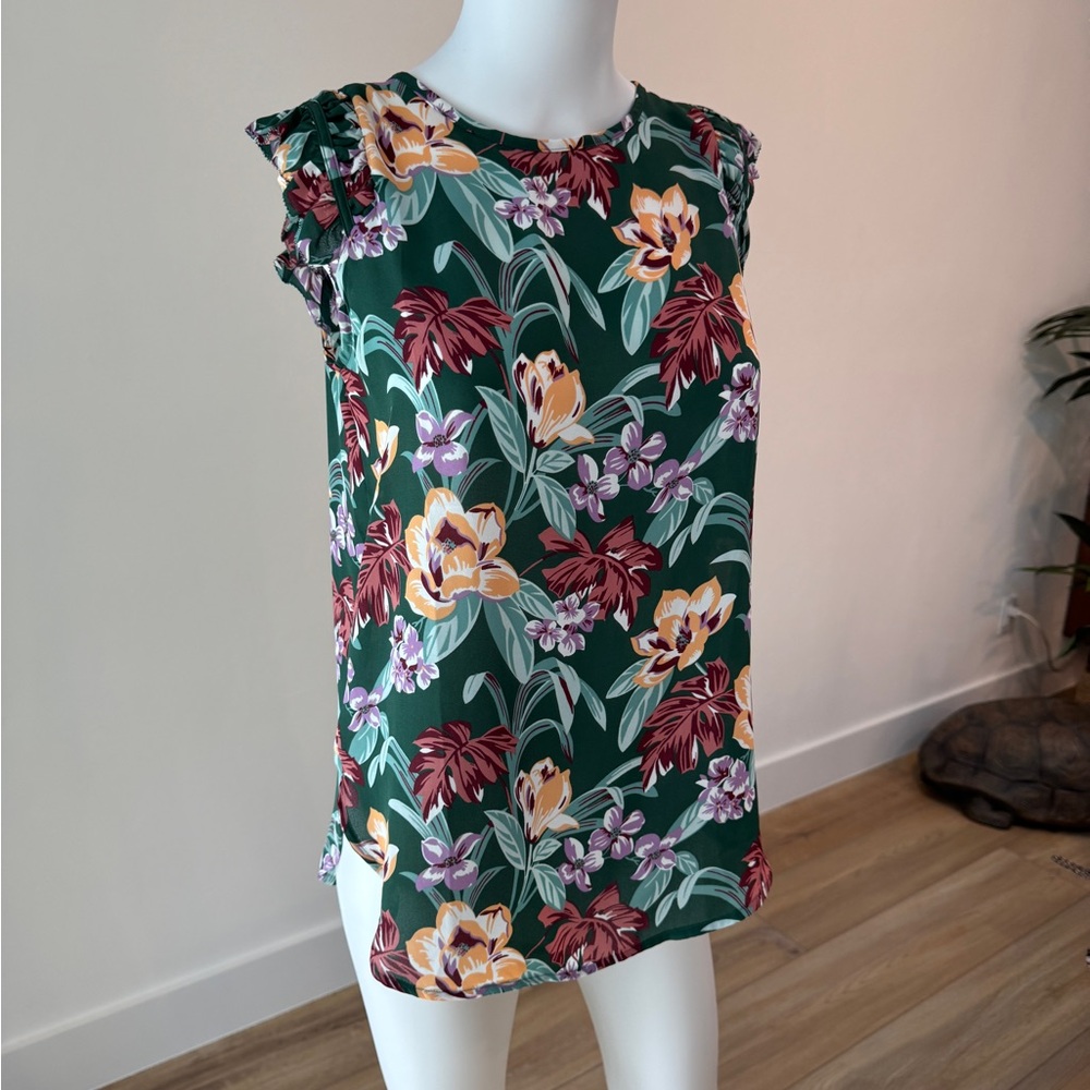 Floral Sleeveless Top